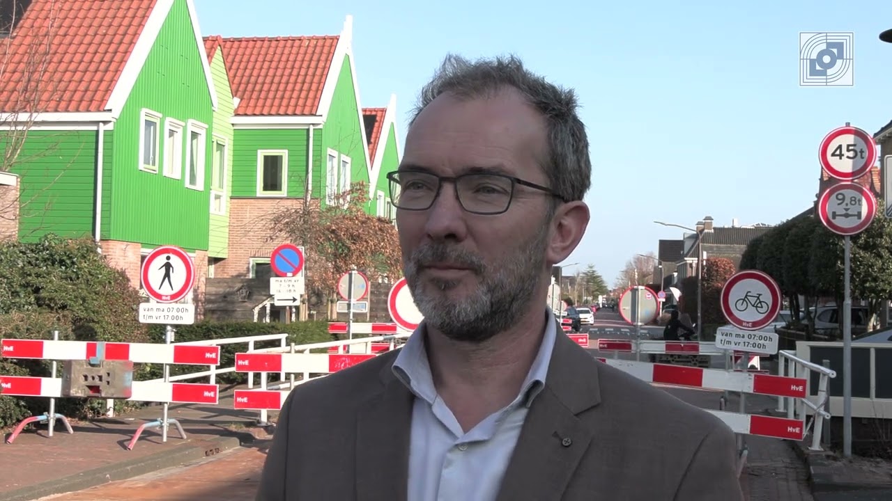 Landsmeerse wethouder Niels Bonenkamp over tijdelijke afsluiting brug Van Beekstraat in 2026