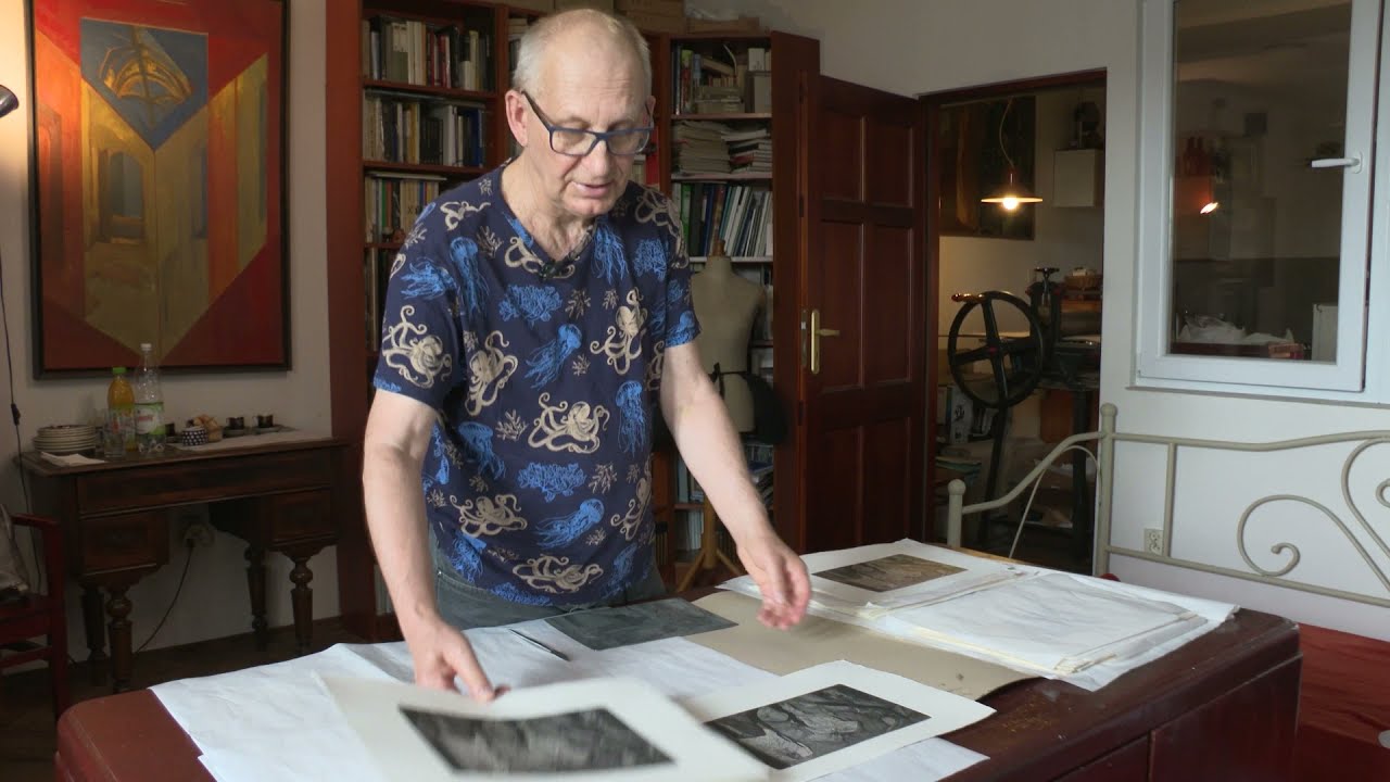 Prof. Romuald Oramus. Grafika - techniki.