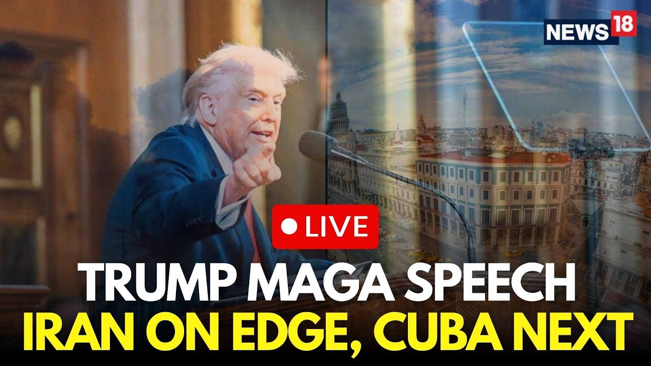 Trump Speech LIVE | ‘We Won the War Against Iran, Cuba Will Be Next’, Big Announcement | N18G