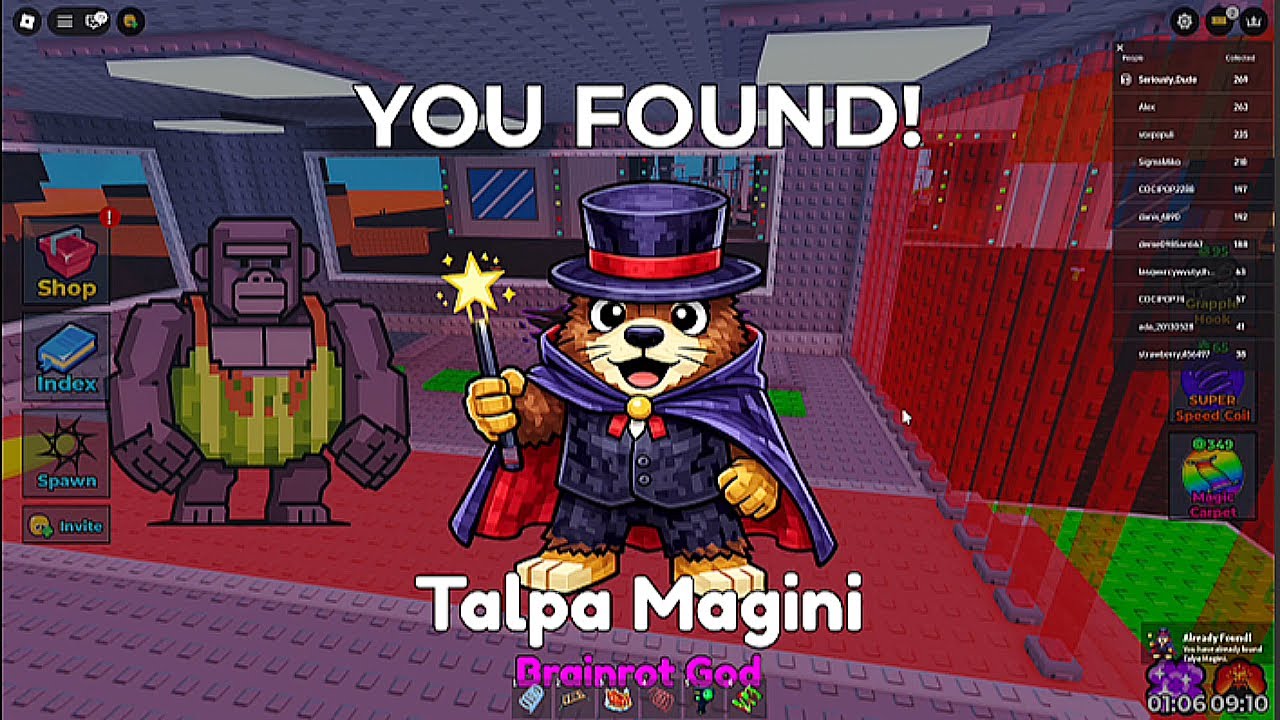 How To Get Talpa Magini in Find the Brainrot [370] Roblox (New Brainrot)