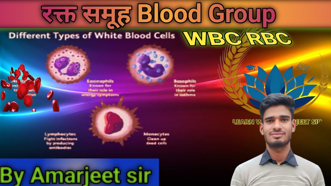 Lacture 41//रक्त समूह//Blood Group//by Amarjeet sir biology