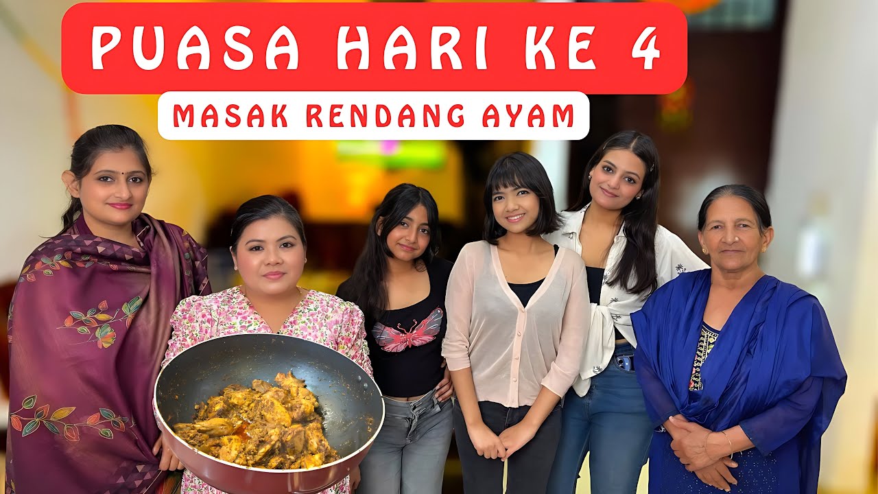 Puasa Ke Empat‼️Kakak Ipar India Minta Dimasakin Rendang‼️