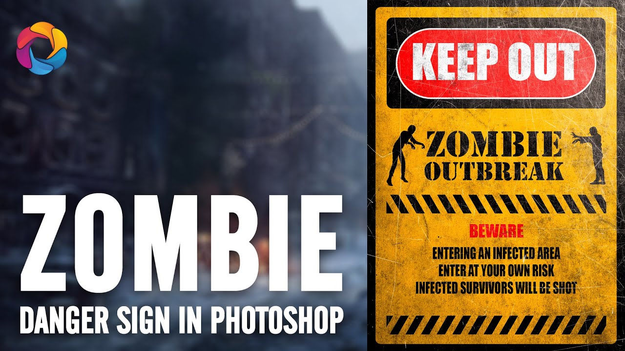 Create a danger sign in Photoshop