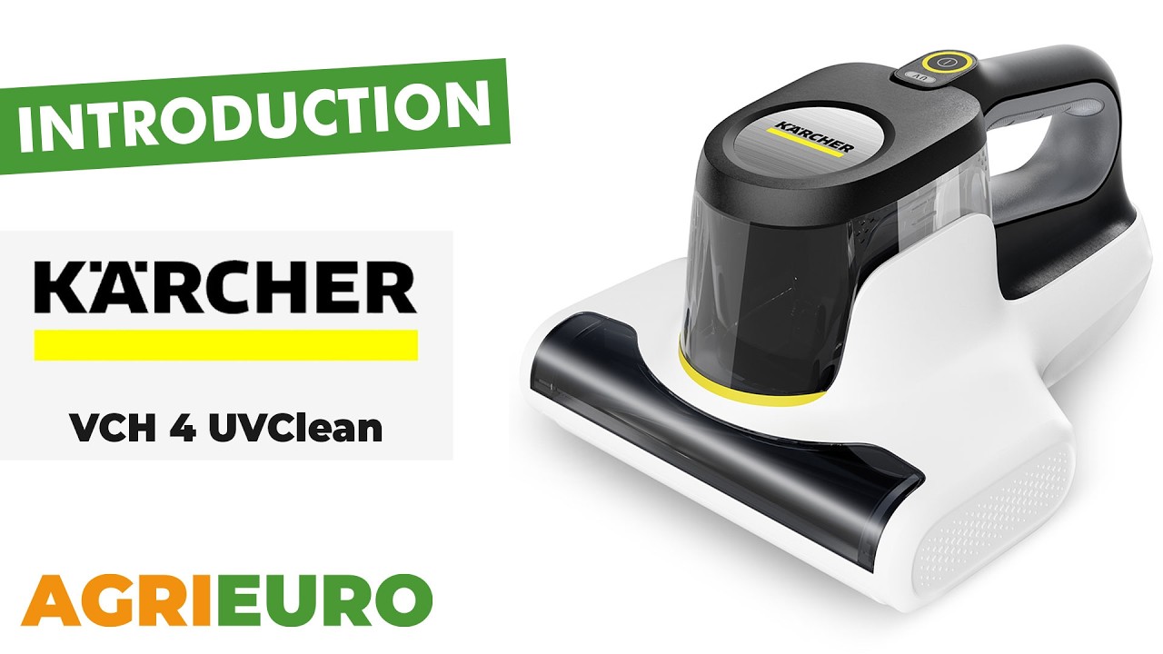 Karcher VCH 4 UVClean - Mattress Vacuum Cleaner with UV light - Introduction