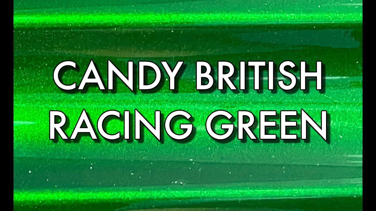 Как смешивать Candy British Racing Green