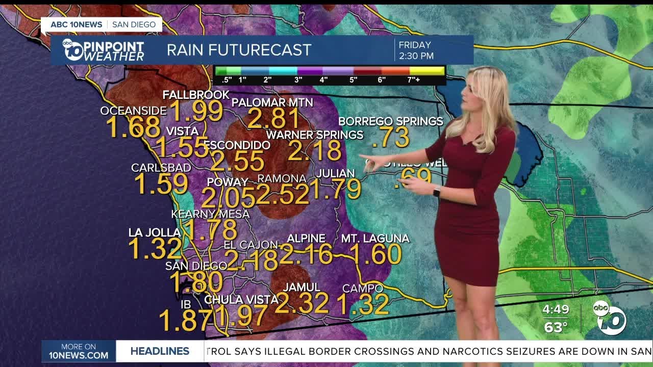 ABC 10News Pinpoint Weather with Ava Kershner: The calm before the Christmas storm!