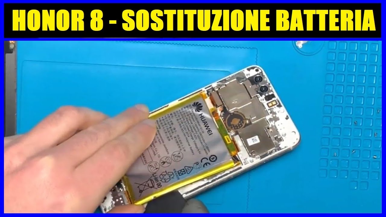 Sostituzione Batteria Honor 8