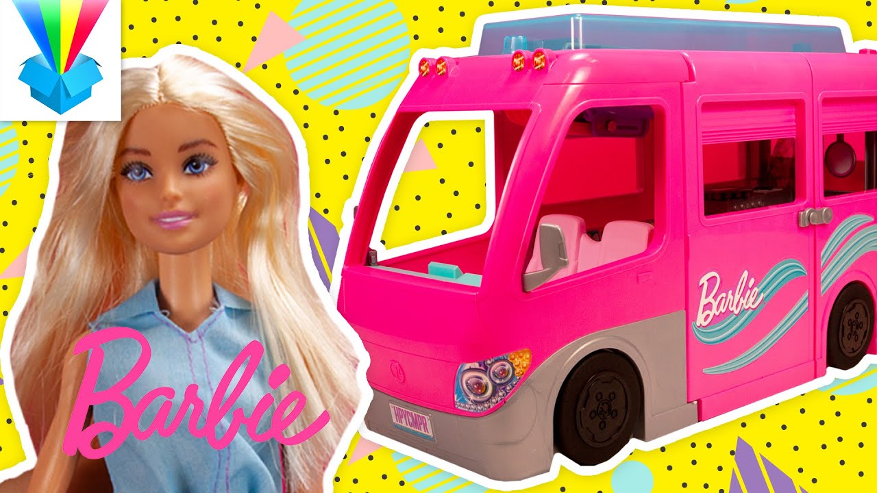 Kicsomi - 🦄 Kiki 🦄: 🎁 Barbie lakóautó óriáscsúszdával 🤩😍