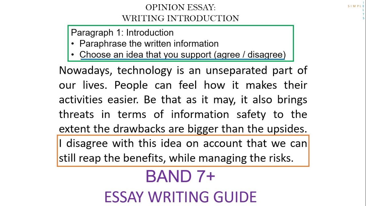 IELTS Writing Task 2 - Agree or Disagree / Opinion Essay (Indonesian Language / Bahasa Version)