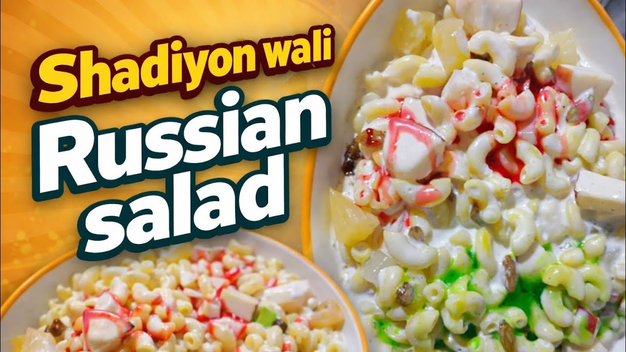 Shadiyon wali Russian salad 