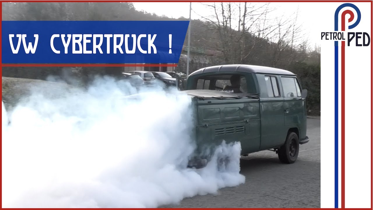 450hp Tesla powered 1969 VW Crew Cab - UTTERLY INSANE !