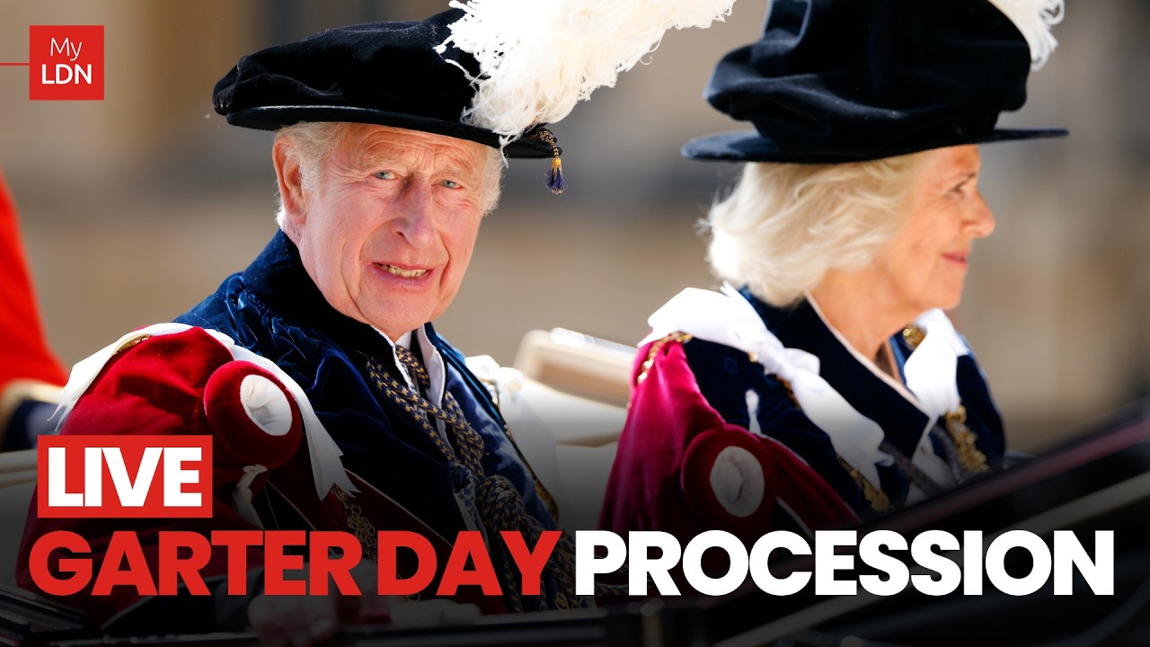 LIVE Royal family attend Garter Day procession in Windsor Castle