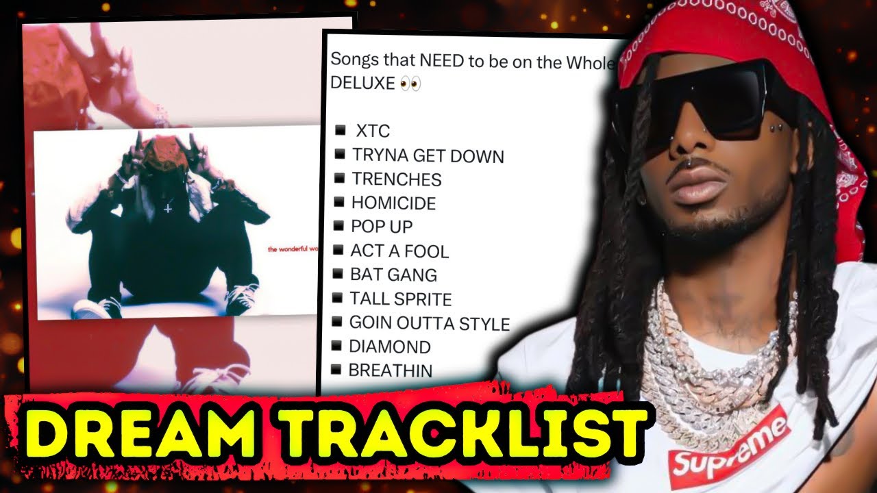Я создал ИДЕАЛЬНЫЙ треклист для делюкс-издания альбома Whole Lotta Red‼️