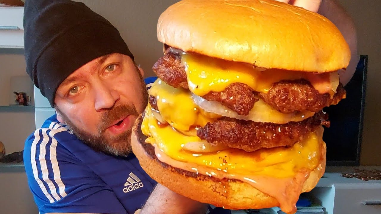 XXL BEEF BURGER SELBER MACHEN! | Homemade Wopper | (REZEPT)