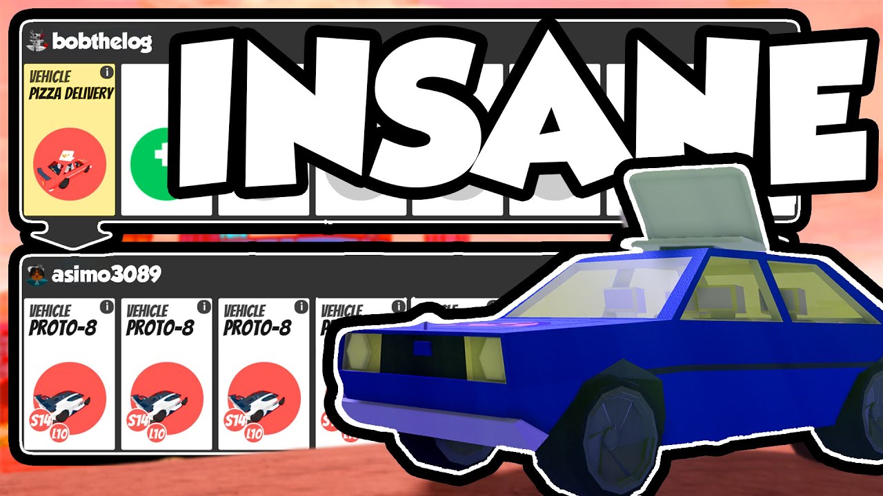Что дает вам PIZZA CAR в торговле??? | Побег из тюрьмы Roblox