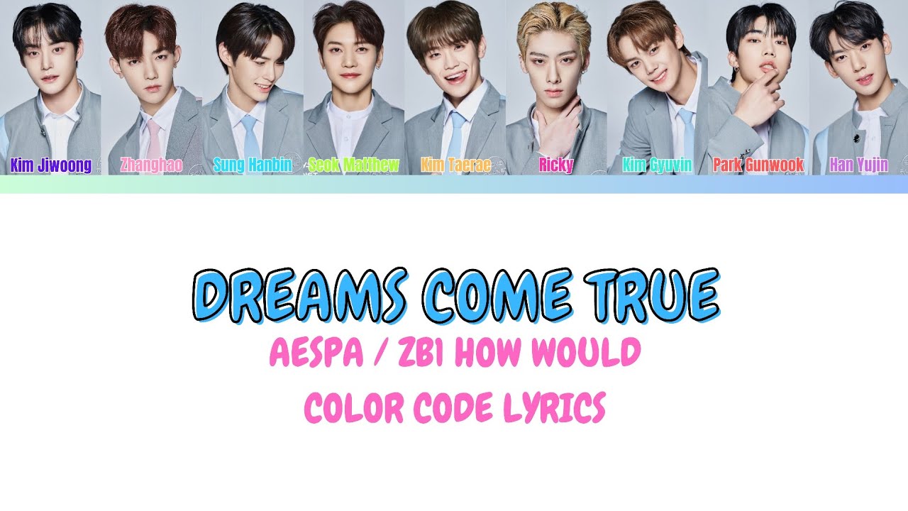 How would ZB1 sing Dreams come true aespa (Male.ver)