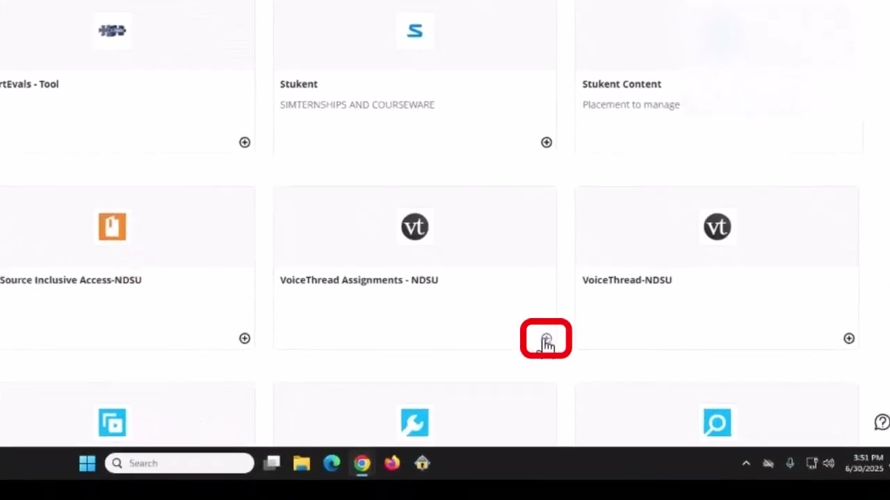Creating a VoiceThread assignment in Blackboard Ultra
