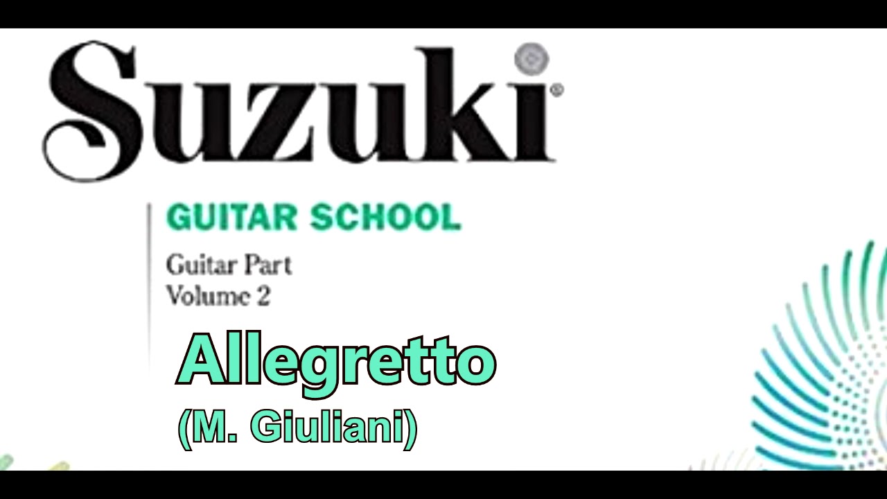 SUZUKI GUITARRA 2 (Audio  completo Libro 2)