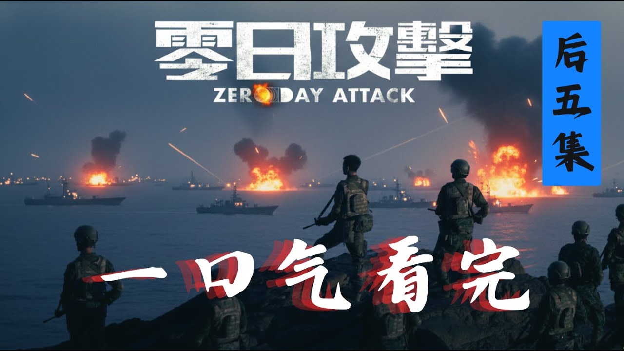 终于要开打了？！台海战争神剧《零日攻击》后5集一口气看完｜武统台湾｜中国统一｜台独｜中共渗透