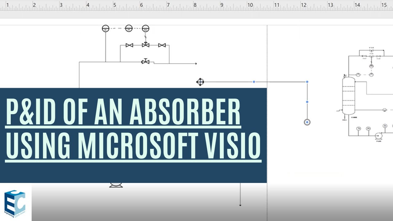 P&ID Of An Absorber Using MS-Visio P.2