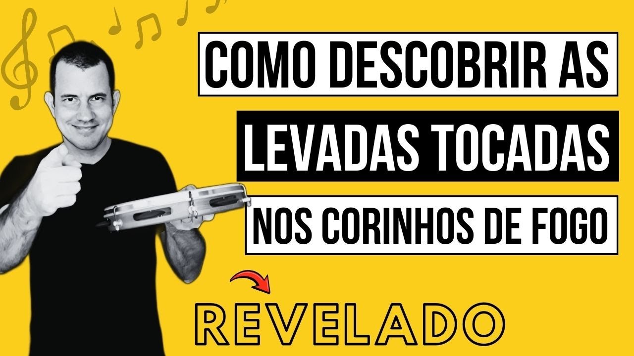 Como TOCAR Levadas de CORINHOS DE FOGO no Pandeiro | ANDRÉ PASSOS 