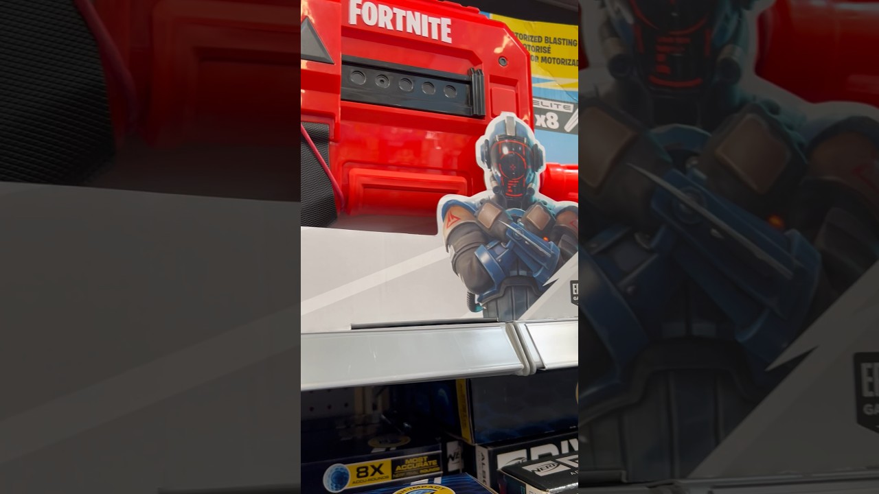 NERF Fortnite Compact SMG Motorized Dart Blaster
