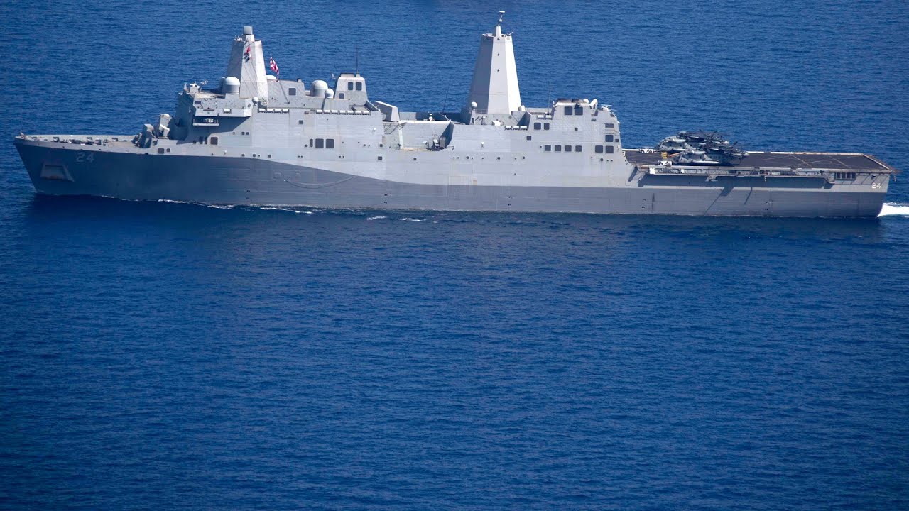 USS Arlington (LPD 24) Ship Tour