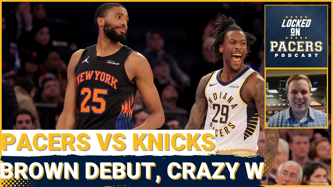 How Indiana Pacers beat New York Knicks in crazy OT game as Kobe Brown debuts, Ivica Zubac speaks