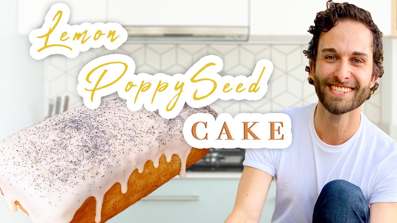 #StayHome & Make Micah's Lemon Poppy Seed Cake | Beautiful Glaze Topping | Southern Living from Home