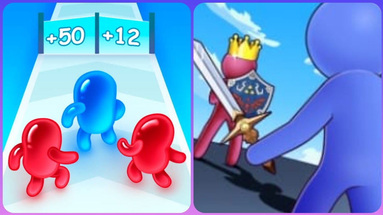 Giant Rush  Vs Join Blob  Clash 3D🍓🍓❤️💔All Levels Gameplay ATTY345
