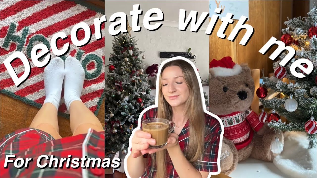 Decorate with me for Christmas!!✨🎄 