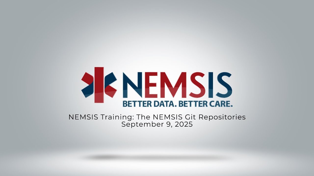 NEMSIS Training: The NEMSIS Git Repositories 9-9-25