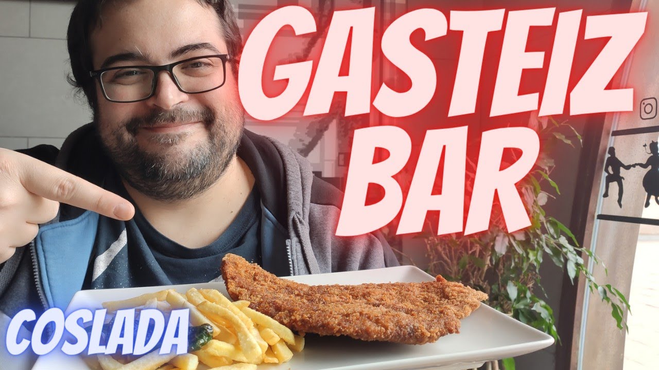 el CACHOPO y MENÚ de GASTEIZ BAR en COSLADA