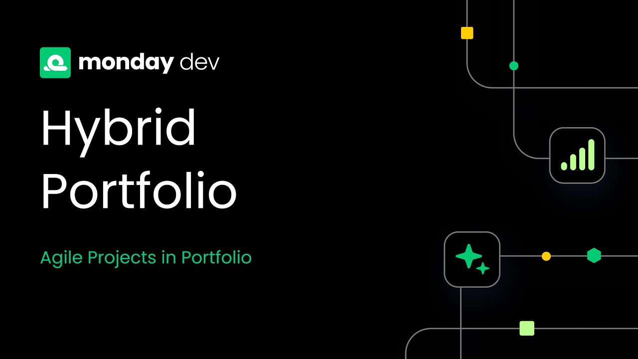Hybrid portfolio: How to Connect Agile Projects to Your Work Management Portfolio | monday dev