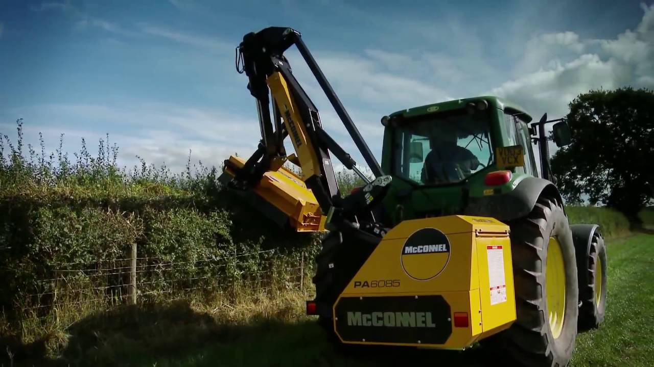 McConnel PA6085 VFR poomniiduk ja TwinCut 1500 lõikepea