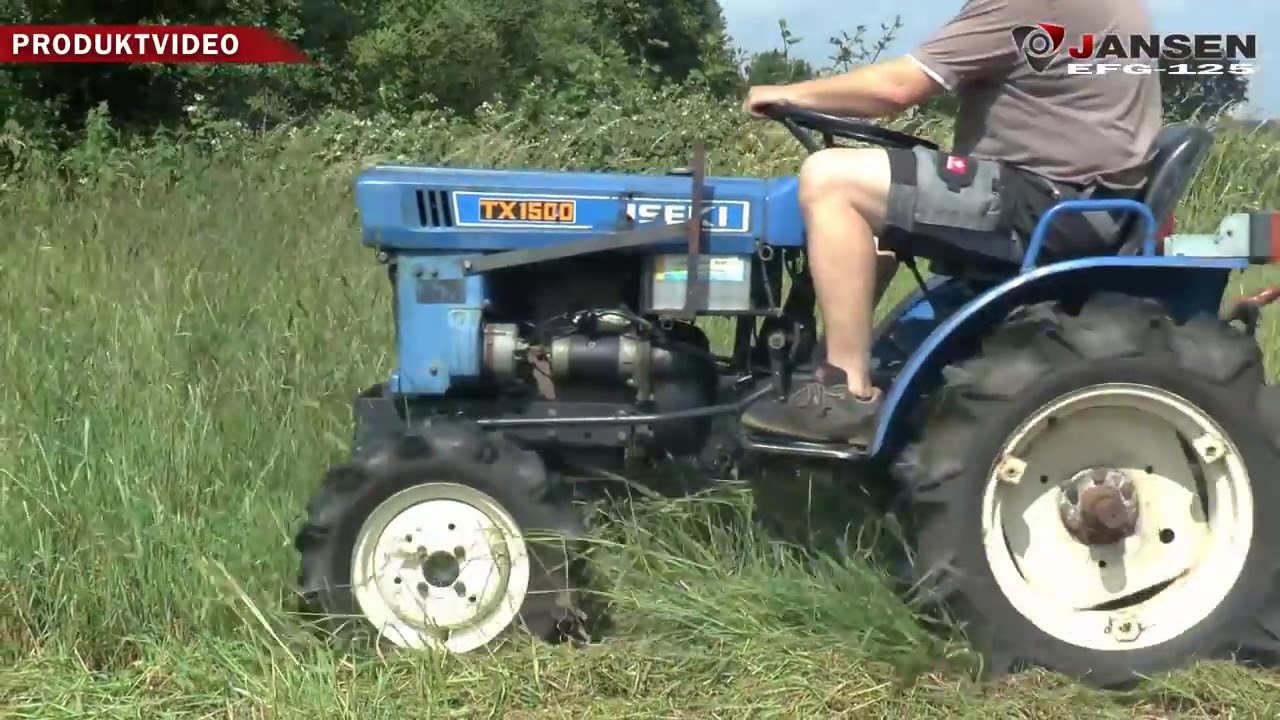 GIROBROYEUR FAUCHEUR EFG-105 Jansen EFG 125 mp4 J1775031