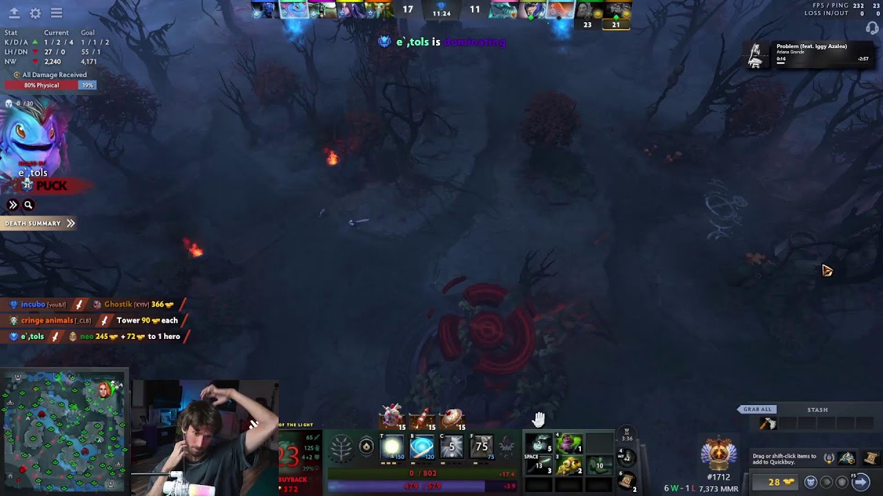 matchmaking peak! some FUN GAMES party dota