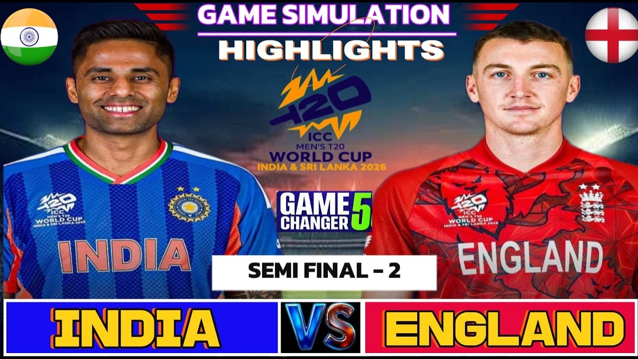 India vs South Africa T20 WC 2nd SEMI-FINAL Highlights in Game Changer 5 #indvseng #engvsind #t20wc