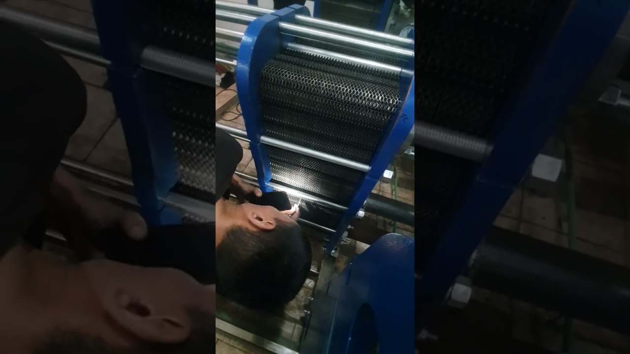 сборка пластинчатого теплообменника