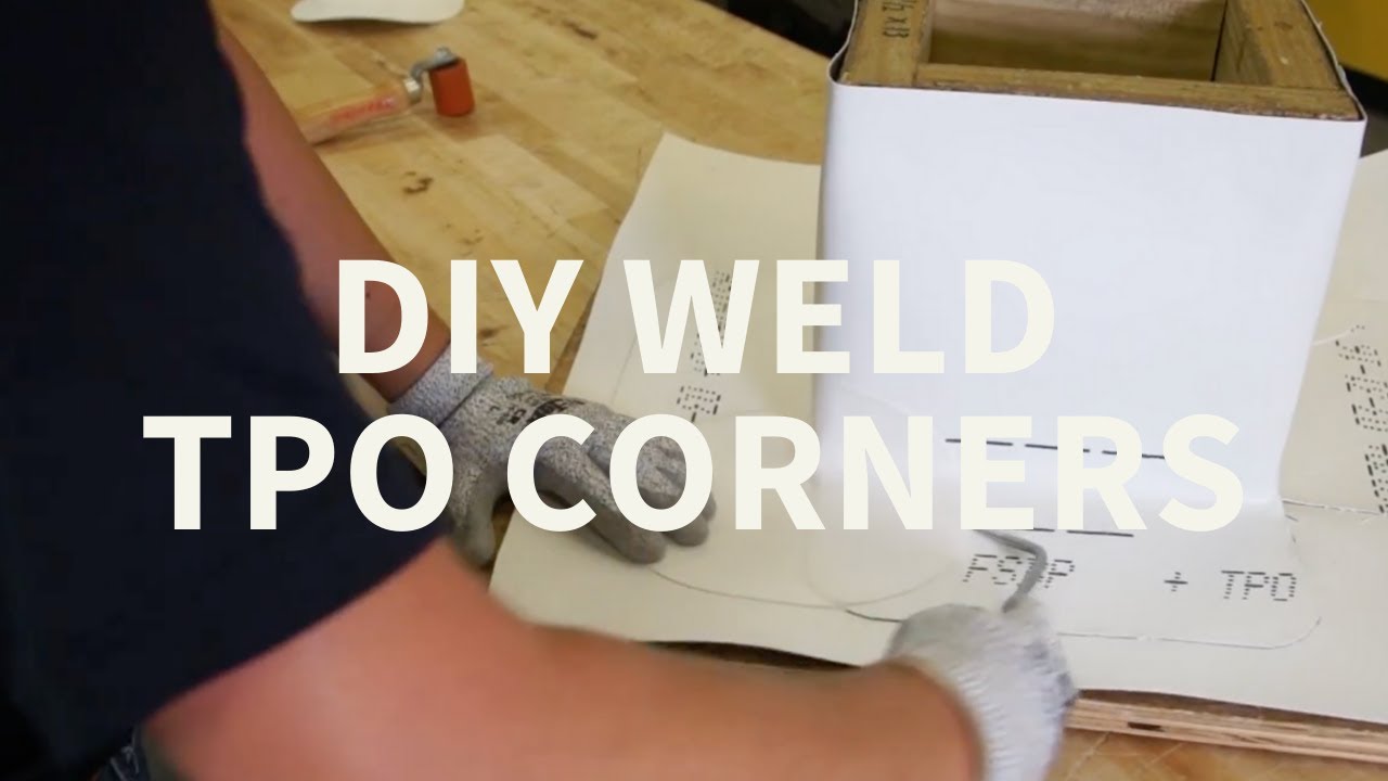 How to Weld TPO Outside Corners