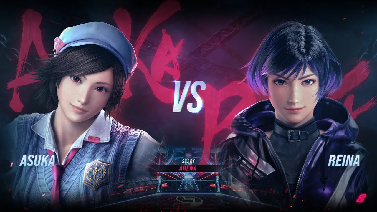 Tekken 8 - Asuka vs. Reina (CPU vs. CPU)