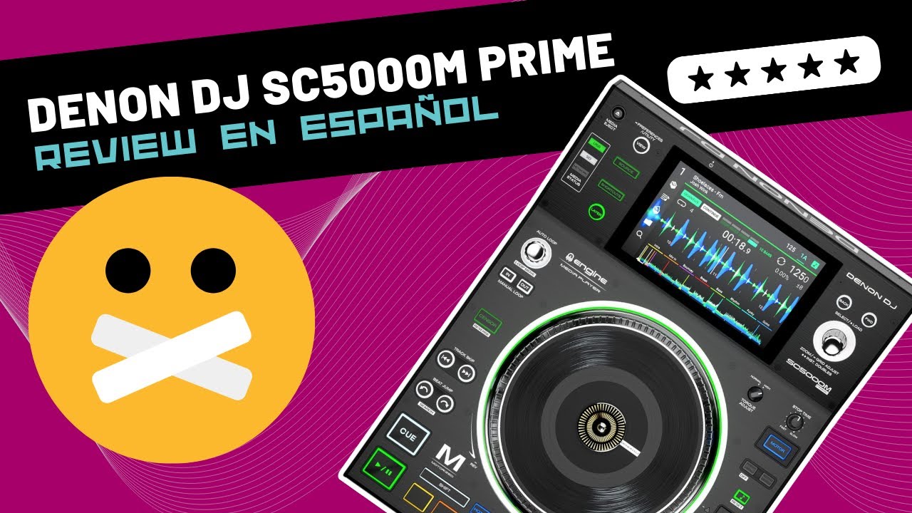 Denon DJ SC5000M PRIME 🇪🇸 Unboxing & Review