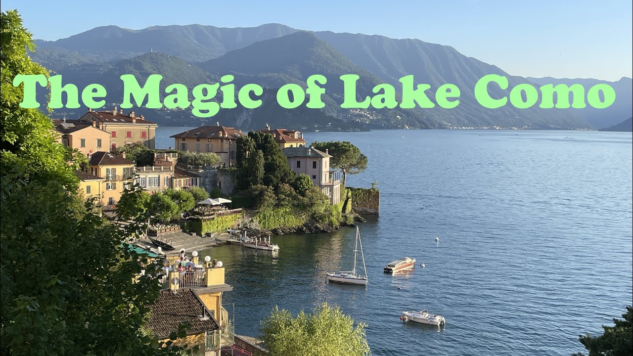 The Magic of Lake Como with Forbidden Light music. #lakecomo #italy #lakecomoitaly