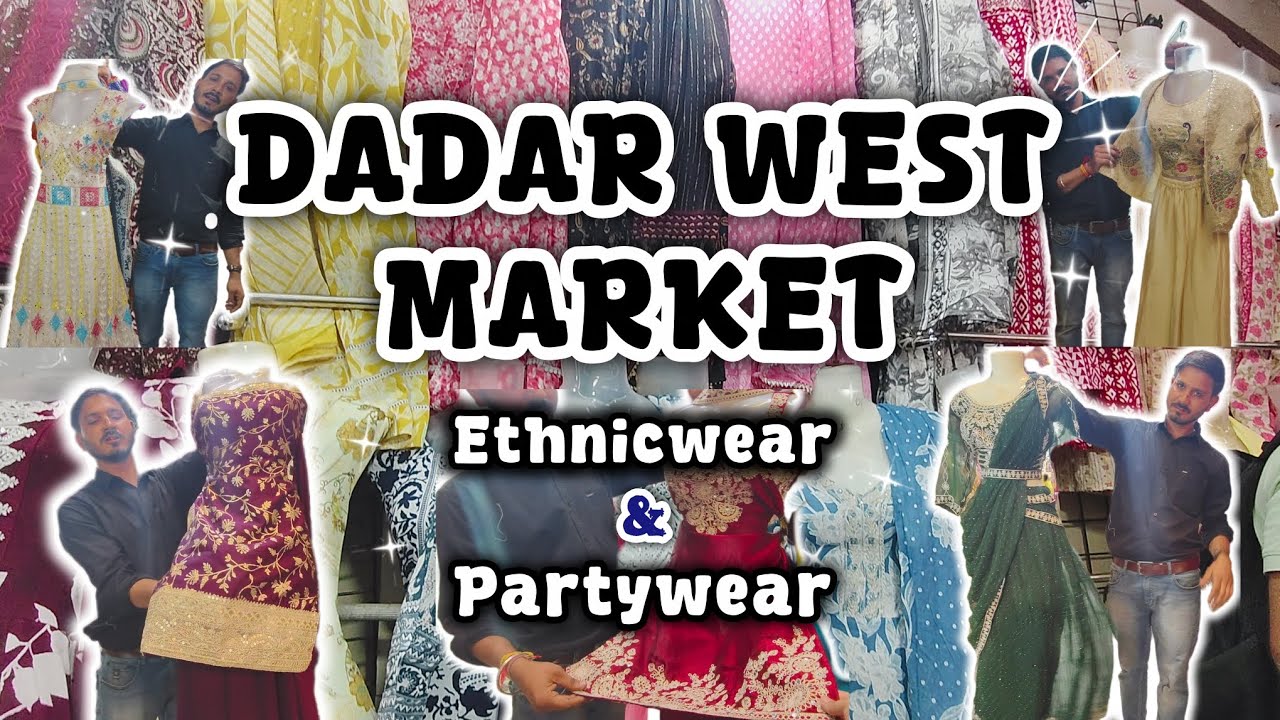 Dadar West Market 2025 | 😱Amazing Ethnic wear & Party wear Collection 💥| #viral #trendingnow#video