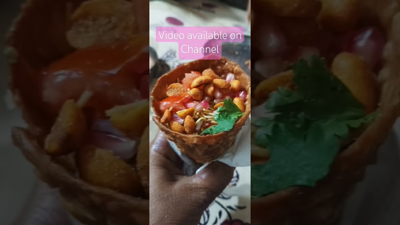 Cone chaat| Jamnagar famous cone chaat | #shorts #chaat #chaatrecipe #food