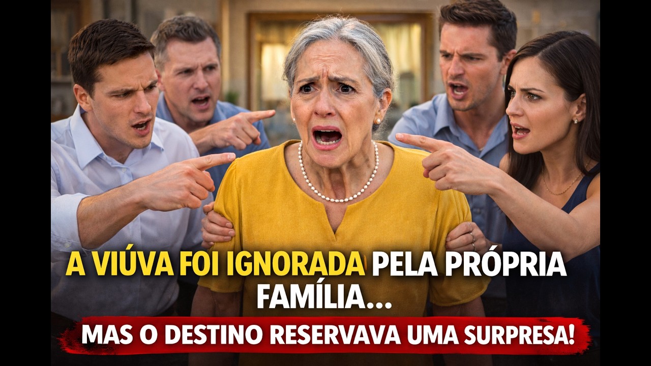 A VIÚVA FOI IGNORADA PELA PRÓPRIA FAMÍLIA… MAS O DESTINO RESERVAVA UMA SURPRESA