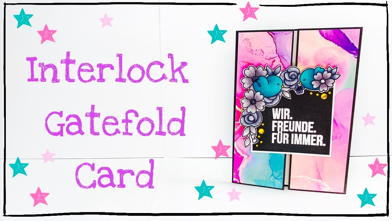 Interlock Gatefold Card [tutorial | deutsch]