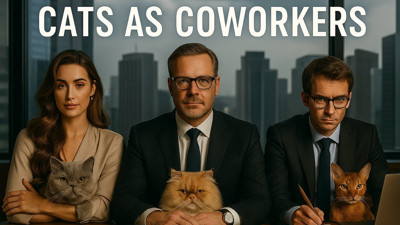 Cats as Coworkers — 9 Hilarious Office Personalities