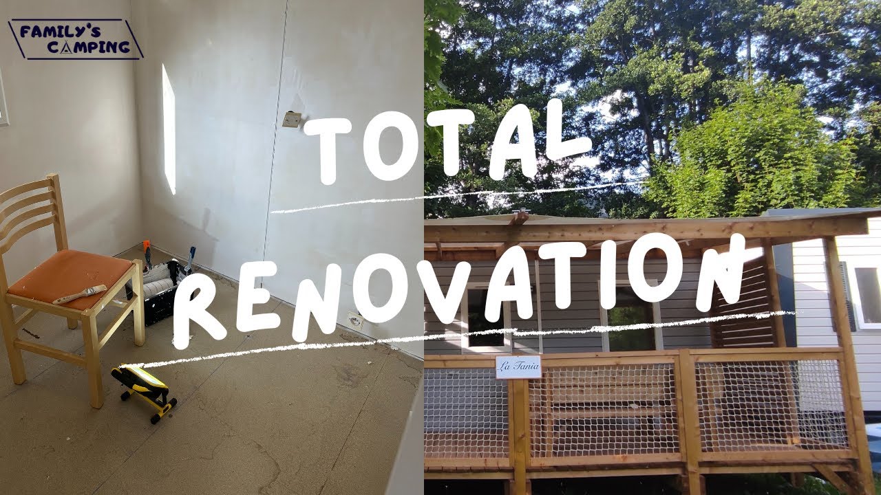 RENOVATION 2 mobile homes en 1 MAISON