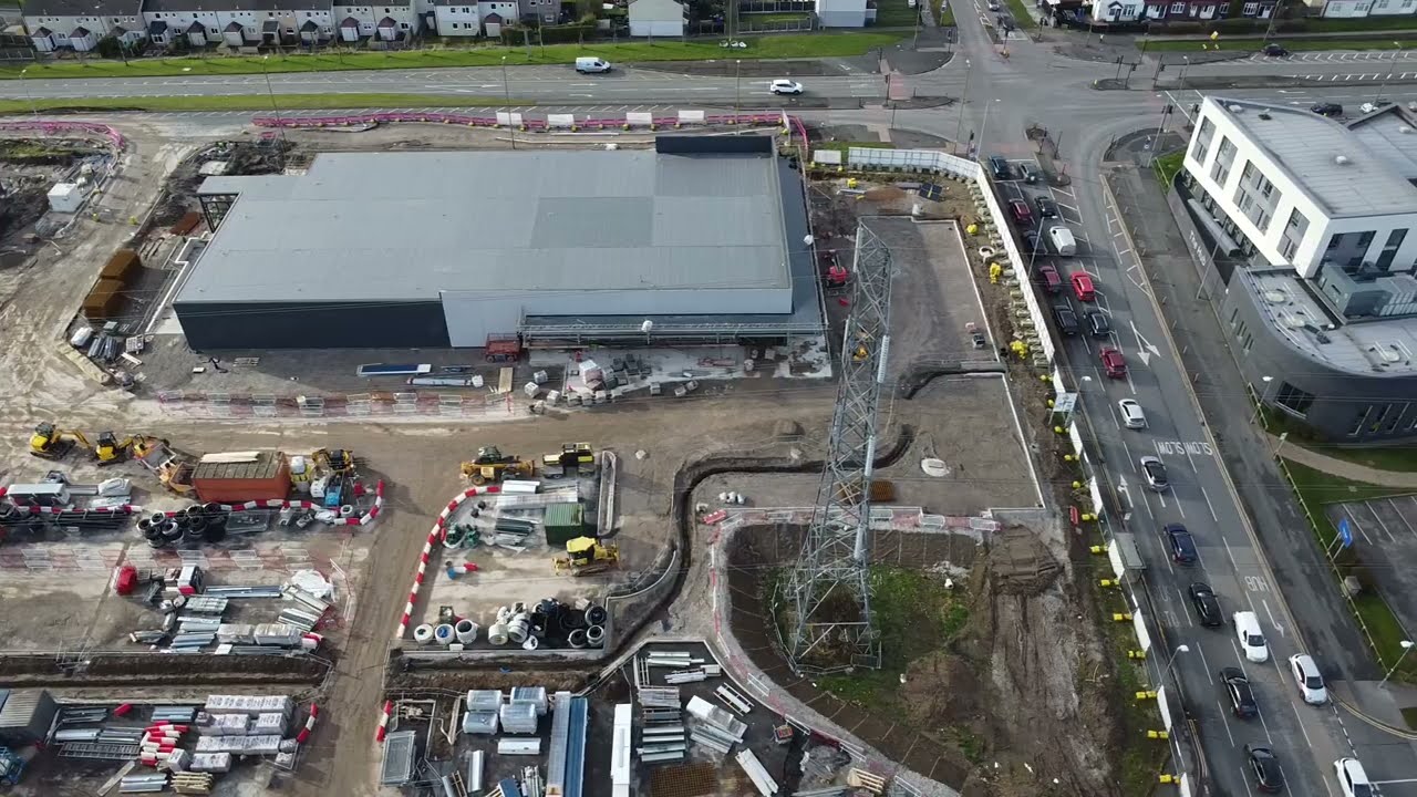 Aldi & Costa Coffee development Hattersley, Hyde update February 2026